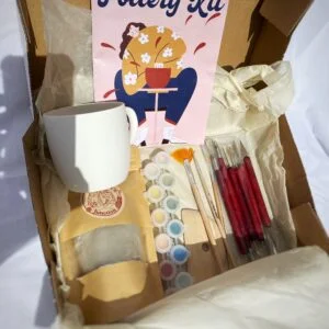 Design Junction, Pottery Kit, Ceramic pottery kit, ceramics, bisque ware, pottery painting kit