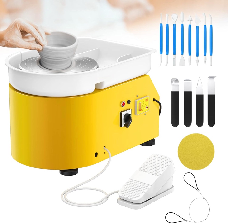 Pottery Wheel - Yellow 350W