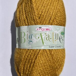 "King Cole, Super Chunky Mustard Yarn"