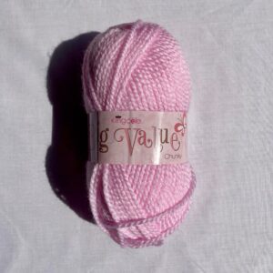 King Cole Big Value Chunky Yarn - Pink