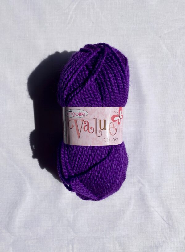 King Cole Big Value Chunky - Purple