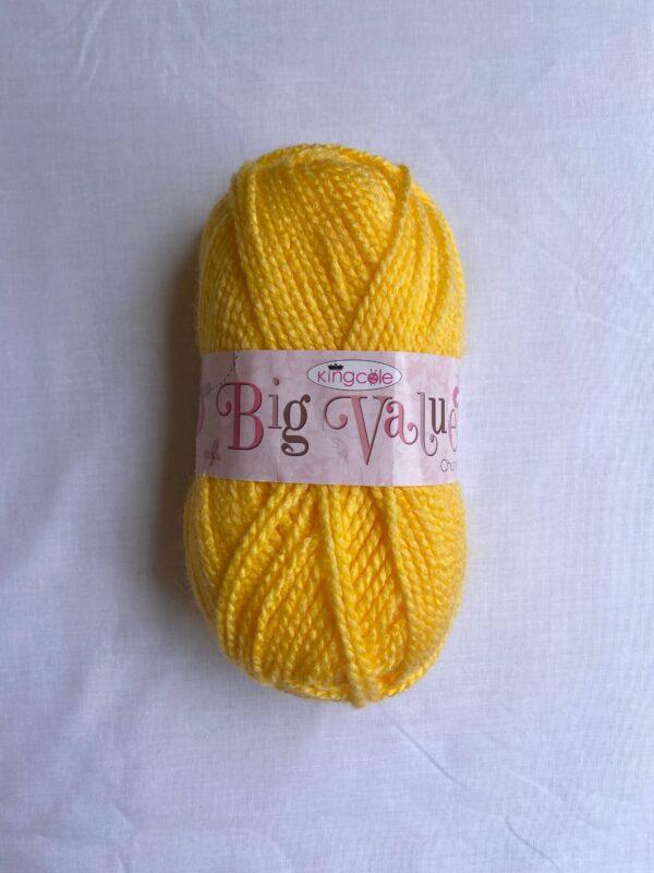 King Cole Big Value Chunky - Yellow