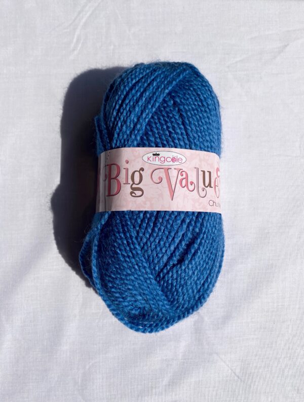 King Cole Big Value Chunky Yarn - Denim