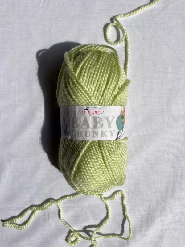 King Cole Big Value Chunky Yarn - Lime