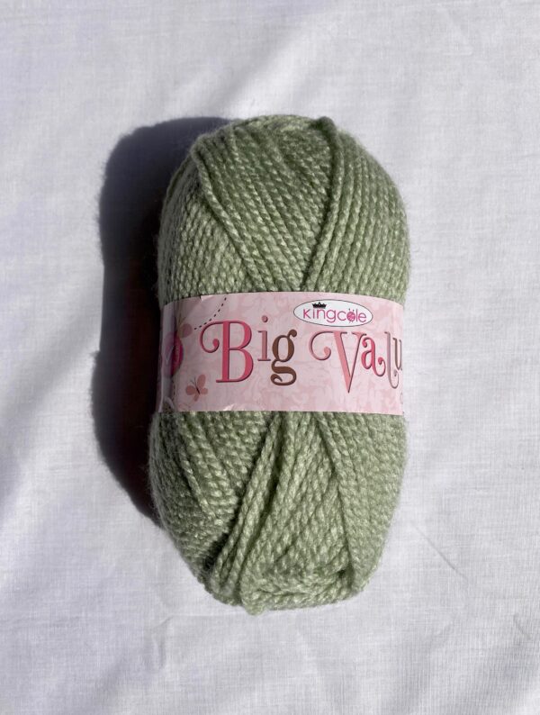 King Cole Big Value Chunky Yarn - Basil