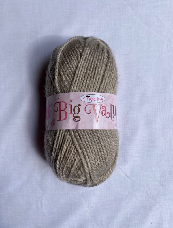 King Cole Big Value Chunky Yarn - Caramel