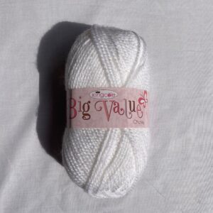 King Cole Big Value Chunky - White 822