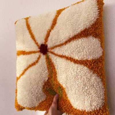Valentine’s Day tufting, tufted pillow, tufted pillow workshop